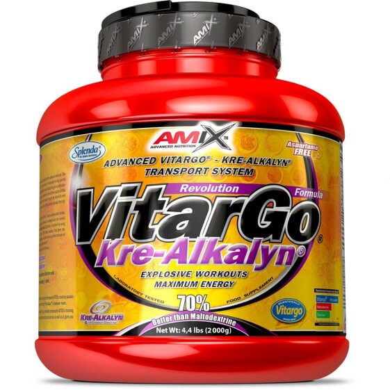 AMIX VitarGo + Kre-Alkalyn 2kg Carbohydrate & Creatine Lemon