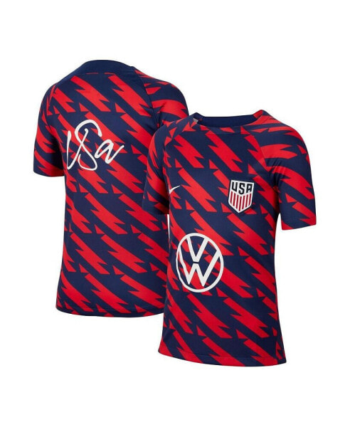 Футболка для малышей Nike Красная USMNT Academy Pro Pre-Match Top