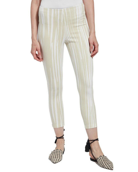 Lyssé Toothpick Pattern Crop Pant Women's S