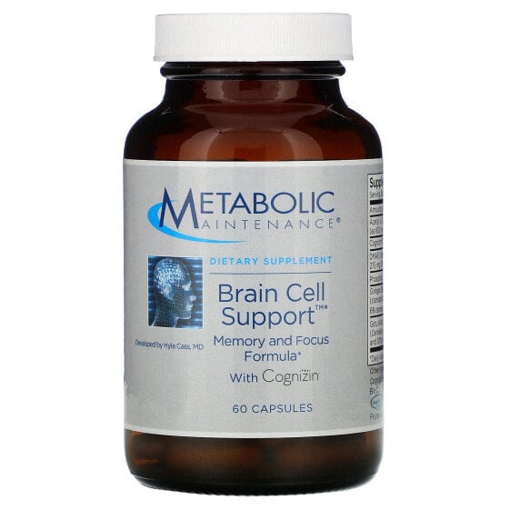 Капсулы для поддержки мозга Metabolic Maintenance Brain Cell Support, 60 шт