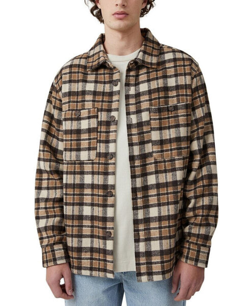Куртка мужская Cotton On тёплая Heavy Over Shirt