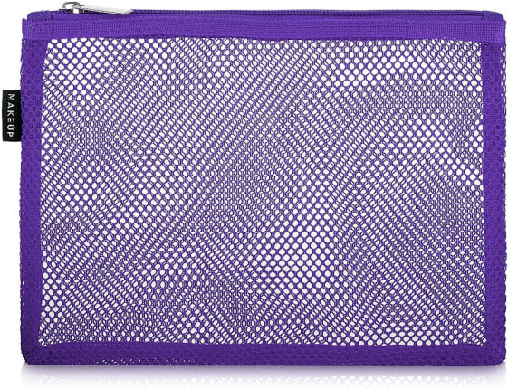 Kosmetiktasche violett Violet mesh 23x15 cm