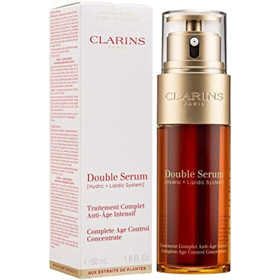 Clarins Double Serum [Hydric + Lipid System] Complete Age Control Concentrate 50 ml