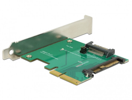 Delock 89673 - U.2 - PCI,SATA,U.2 - PCI 3.0 - SATA - Green - Windows 10,Windows 7,Windows 8.1