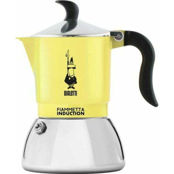 Итальянская Kофеварка Bialetti 29591 Чёрный Нержавеющая сталь Алюминий 150 ml 2 Чашки