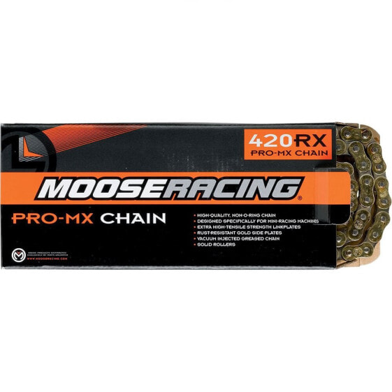Цепь MOOSE HARD-PARTS 420 RXP Pro-MX для мини-гонок
