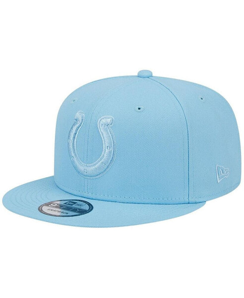 Men's Light Blue Indianapolis Colts Color Pack Brights 9FIFTY Snapback Hat