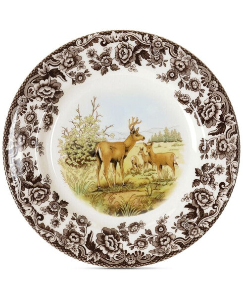 Woodland Deer Salad Plate
