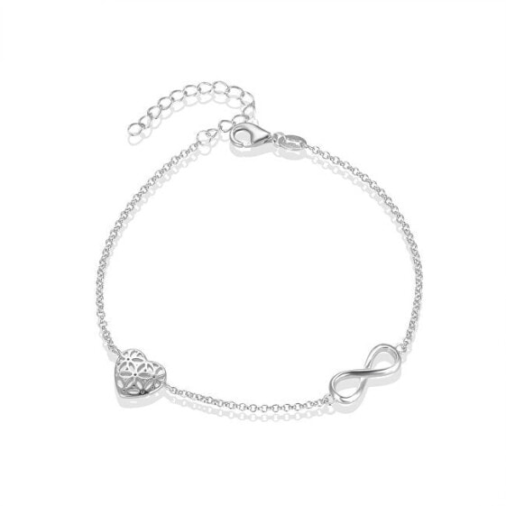 Romantic silver bracelet AGB634 / 21