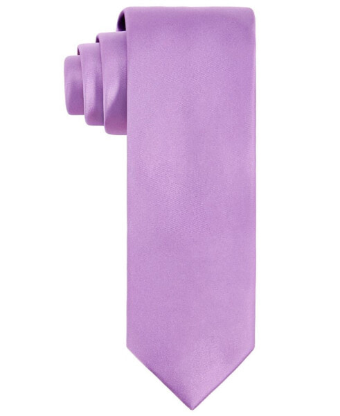 Men's Purple & Gold Solid Tie