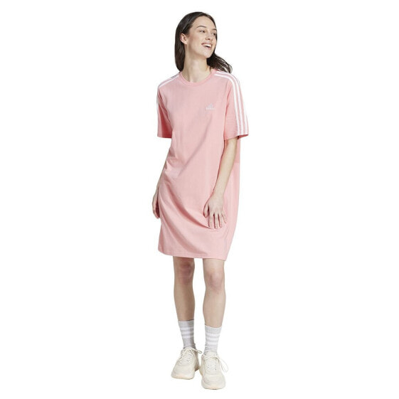 ADIDAS Essentials 3 Stripes Single Jersey Boyfriend Tee dress