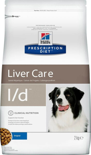 Сухой диетический корм для собак Hill's Prescription Diet l/d Liver Care при заболеваниях печени, 2 кг