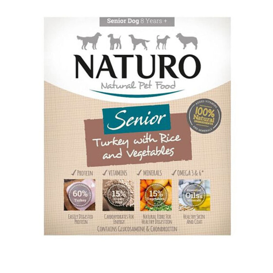 NATURO Senior Turkey And Rice 400g Wet Dog Food