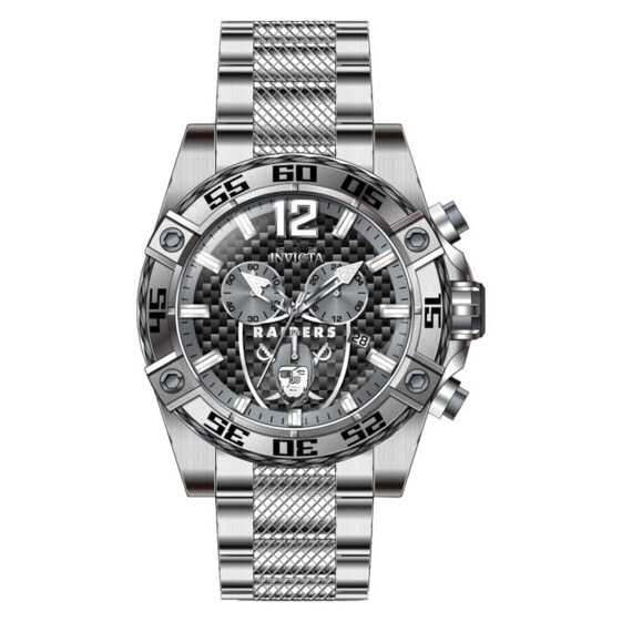 Invicta NFL Las Vegas Raiders Men's Watch - 52mm. Steel (45415)