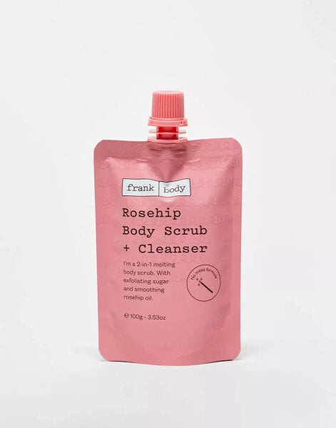 Frank Body Rosehip Body Scrub & Cleanser Mini 100g