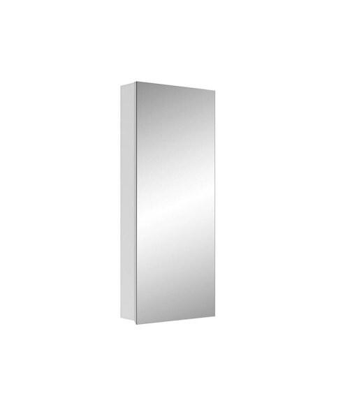 15x36" Single-Door Medicine Cabinet, Beveled Edges