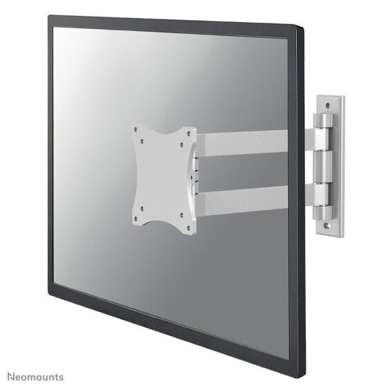 Neomounts by Newstar tv/monitor wall mount - 25.4 cm (10") - 68.6 cm (27") - 75 x 75 mm - 100 x 100 mm - 0 - 90° - Silver