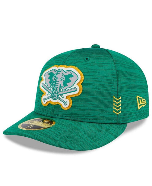 Men's Green Oakland Athletics 2024 Clubhouse Low Profile 59FIFTY Fitted Hat