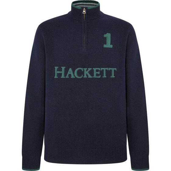 HACKETT HM703226 half zip sweater