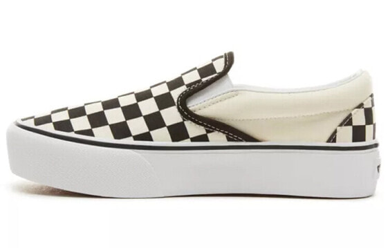 Кроссовки Vans Slip-On Checkerboard Classic Platform