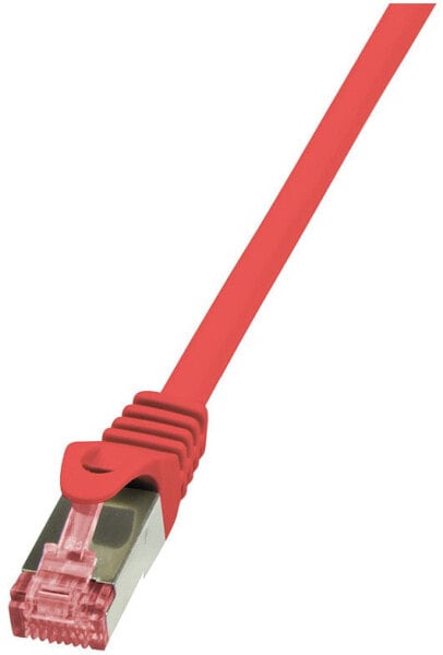 LogiLink Cat.6 S/FTP, 1.5m сетевой кабель 1,5 m Cat6 S/FTP (S-STP) Красный CQ2044S