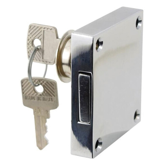 OLCESE RICCI Double Chromed Brass Door Lock