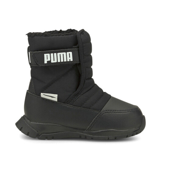 Puma Nieve Winter Ac Pull On Snow Toddler Boys Black Casual Boots 38074603