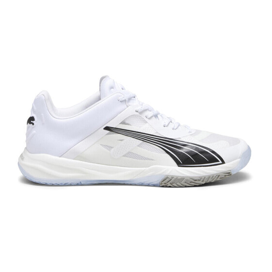 Puma Accelerate Nitro Sqd Racquet Sports Mens White Sneakers Athletic Shoes 107