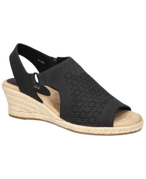 Women's Serena Zip Espadrille Wedge Sandals