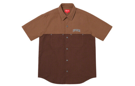 Рубашка Supreme SS19 2-Tone Denim Shirt SUP-SS19-10025