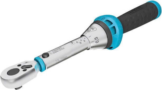 HAZET 5107-3CT - Click torque wrench - Mechanical - 1/4" - 1 - 9 N?m - 4% - Black/Blue