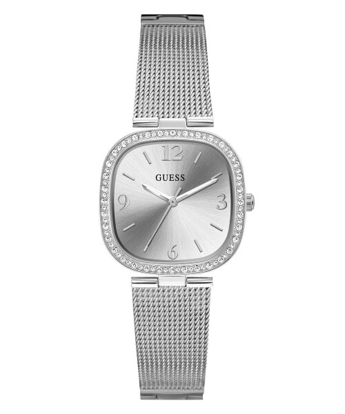 Guess Damen Armbanduhr Tapestry silber 32 mm GW0354L1