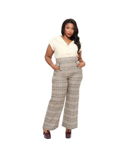 Plus Size Ginger Wide Leg Pants