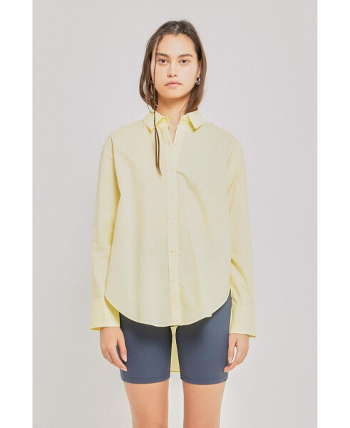 Women's Oversize Collared Shirt