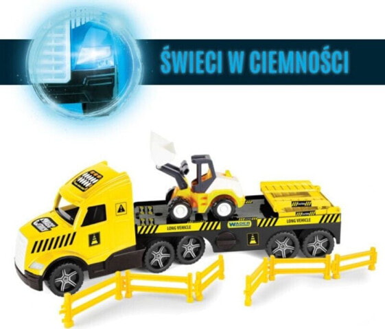 Wader Wader 36430 Magic Truck Technic laweta ze spychaczem