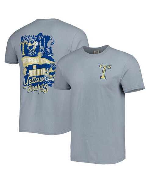 Men's Graphite Georgia Tech Yellow Jackets Vault State Comfort T-shirt