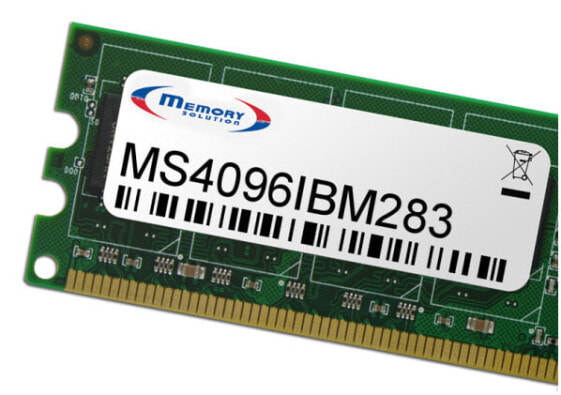 Memorysolution Memory Solution MS4096IBM283 - 4 GB - Green