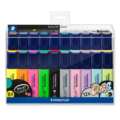 Ручка маркерная STAEDTLER 364 WP20 - 20 шт - Разноцветные - Многоцветный - Полипропилен (PP) - 5 мм