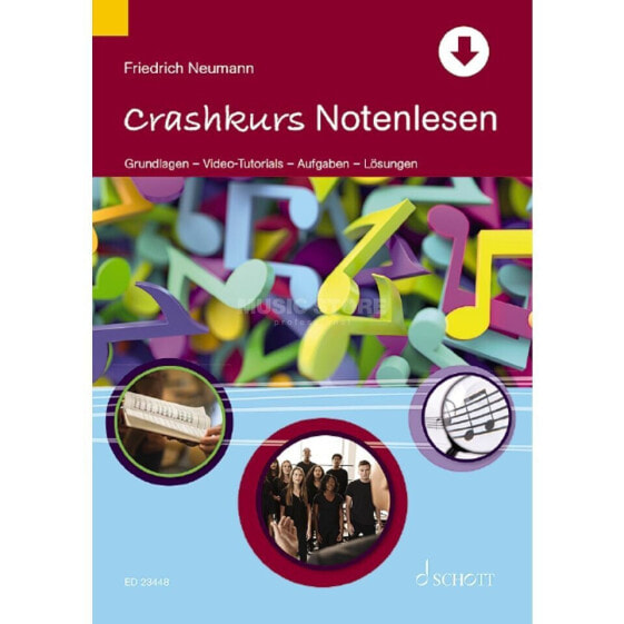 Schott Music Crashkurs Notenlesen