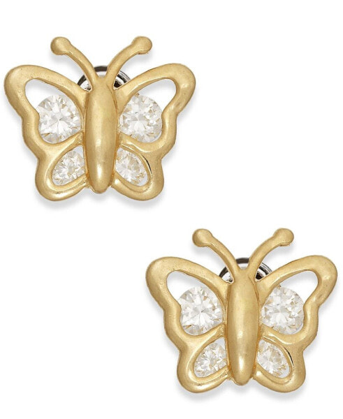 Серьги Macy's Cubic Zirconia Butterfly