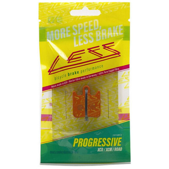 LESS Progressive Hope X2 Disc Brake Pads With Ceramic Treatment