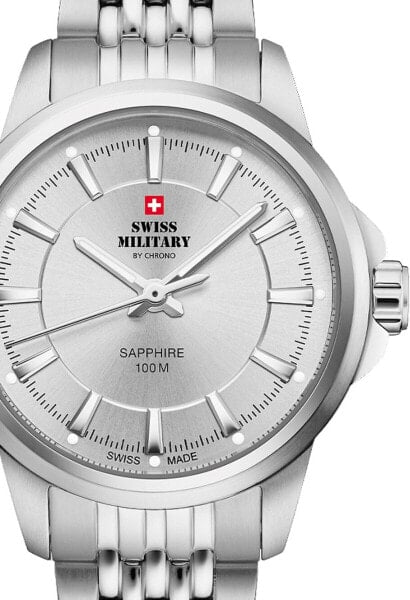 Swiss Military SM34105.02 Ladies Watch Classic Sapphire Glas 28mm 10ATM
