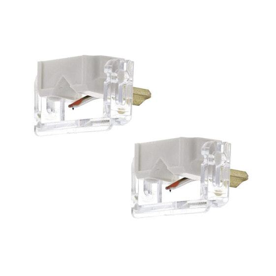 JICO N-44-7 DJ IMP Stylus (Pair) white