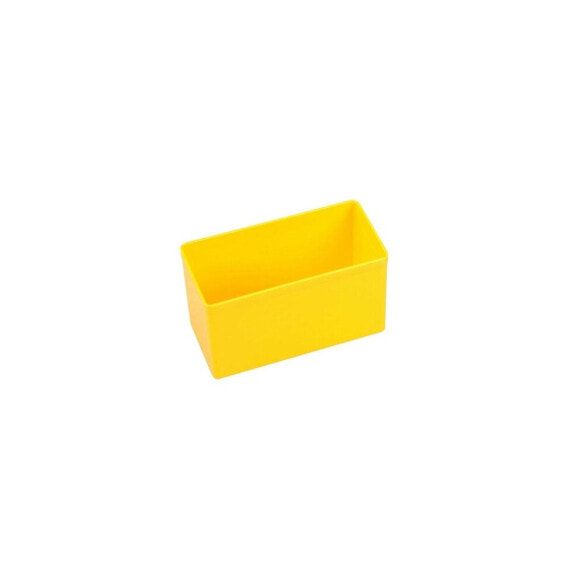 Allit EuroPlus Insert 63/2 - Storage box - Yellow - Square - Polystyrol - Monochromatic - Universal