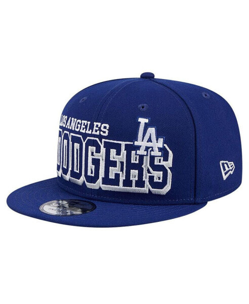 Men's Royal Los Angeles Dodgers Game Day Bold 9FIFTY Snapback Hat