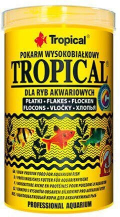 Корм для рыб Tropical wysokobiałkowy 1000 мл/200 г