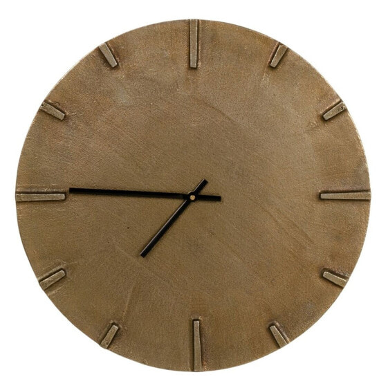 Золотые настенные часы 38 x 1 x 38 см из алюминия BB Home Golden Aluminium Wall Clock 38 x 1 x 38 cm