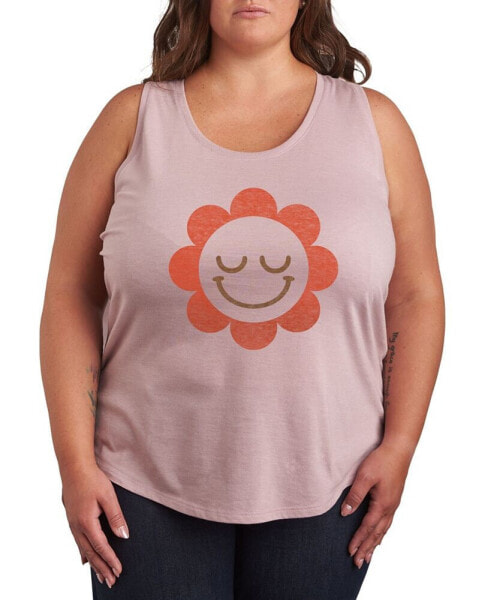 Air Waves Trendy Plus Size Graphic Tank Top