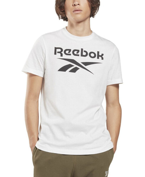 Футболка с коротким рукавом мужская Reebok Slim-Fit Identity Big Logo