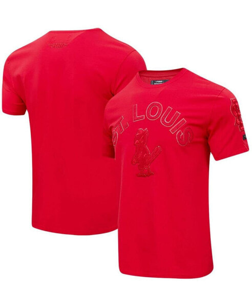 Men's St. Louis Cardinals Classic Triple Red T-shirt